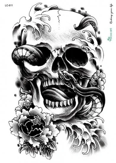 Floral Skull @ Tattstore