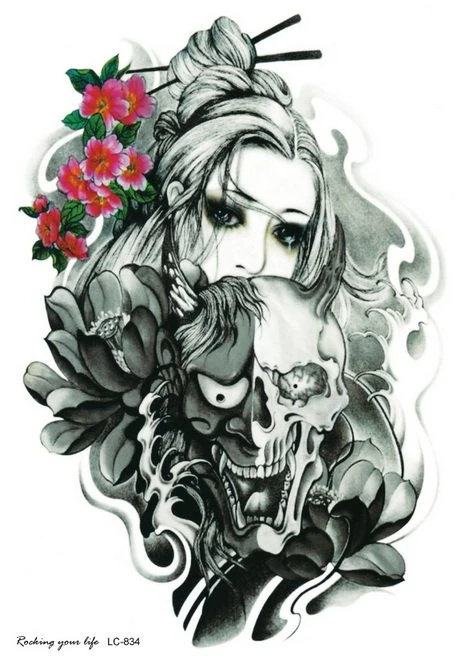 Floral Skull @ Tattstore